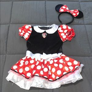 Adorable Minnie Mouse toddler costume!